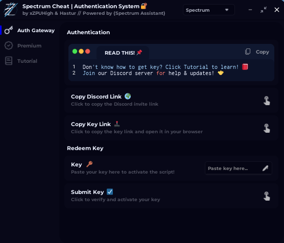 Key access preview
